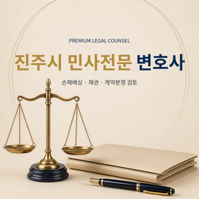 진주시 민사전문 변호사